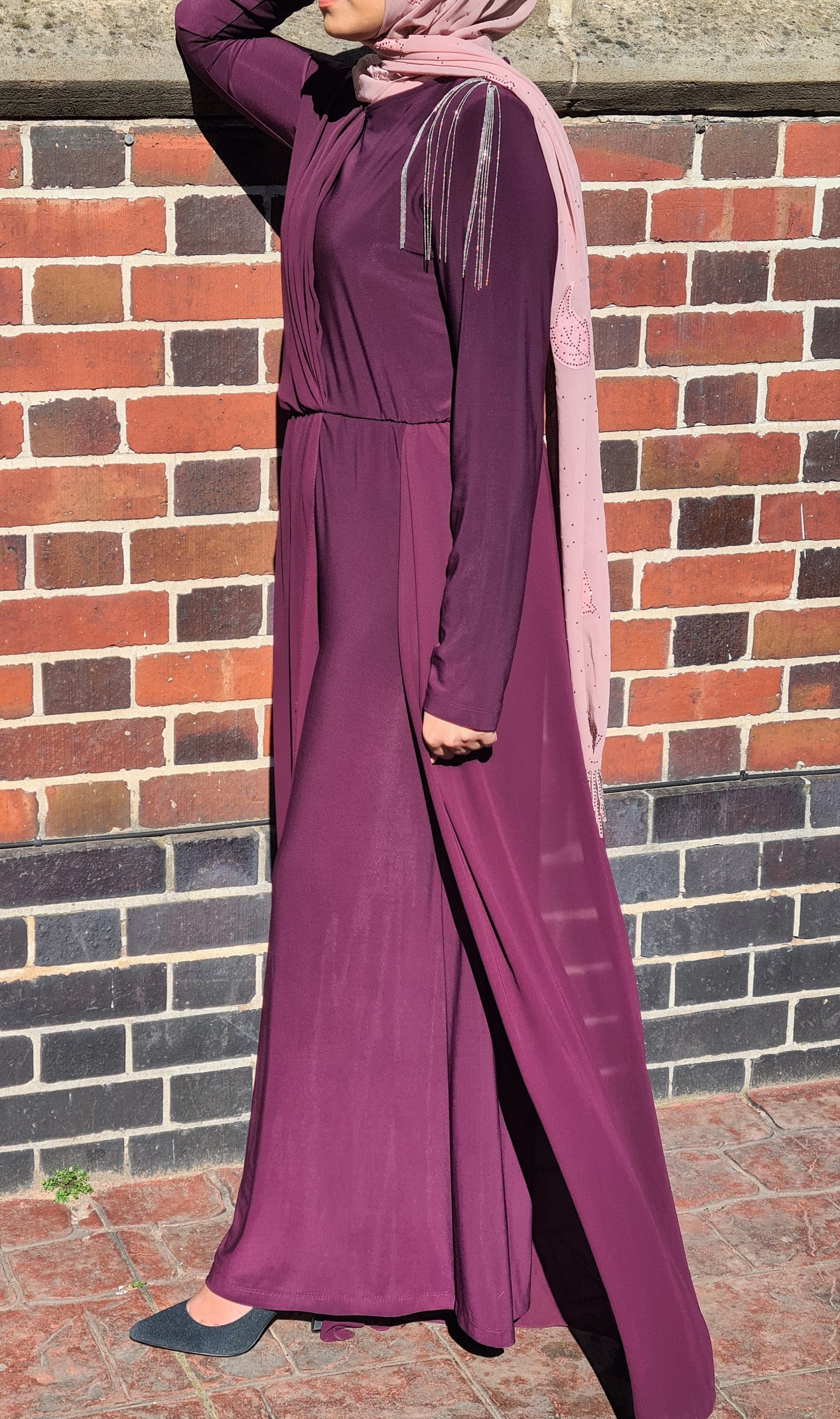 Chiffon Jumpsuit Dress